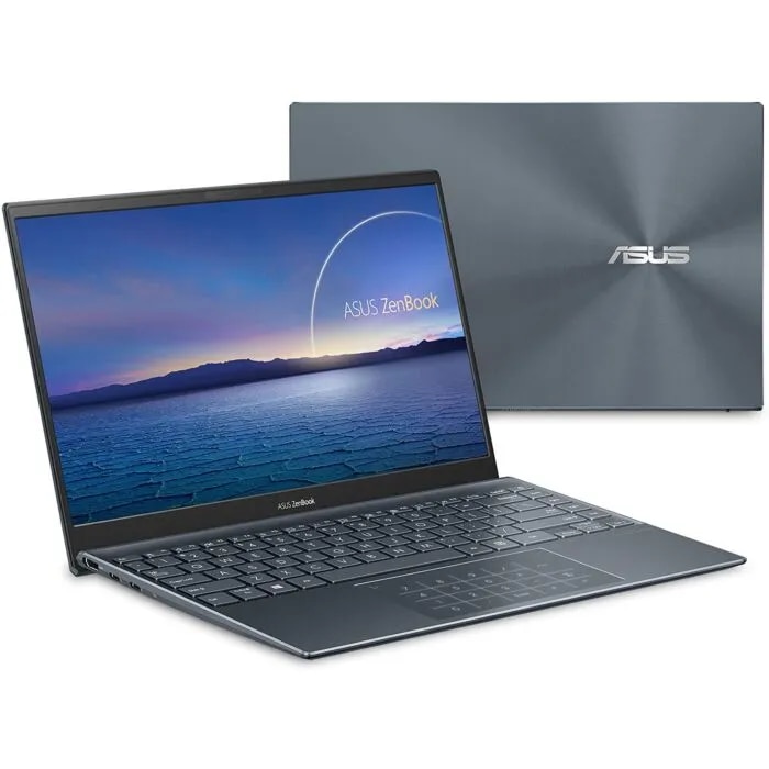 ASUS ZENBOOK UX435EG-AI501TS (INTEL CORE I5-1115G7/8GB RAM/512GB SSD/14" FHD/2GB NVIDIA MX450/WINDOWS 10/MS OFFICE 2019/GREY) image 1