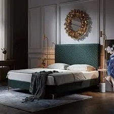 Stylish Wooden Bed image 1