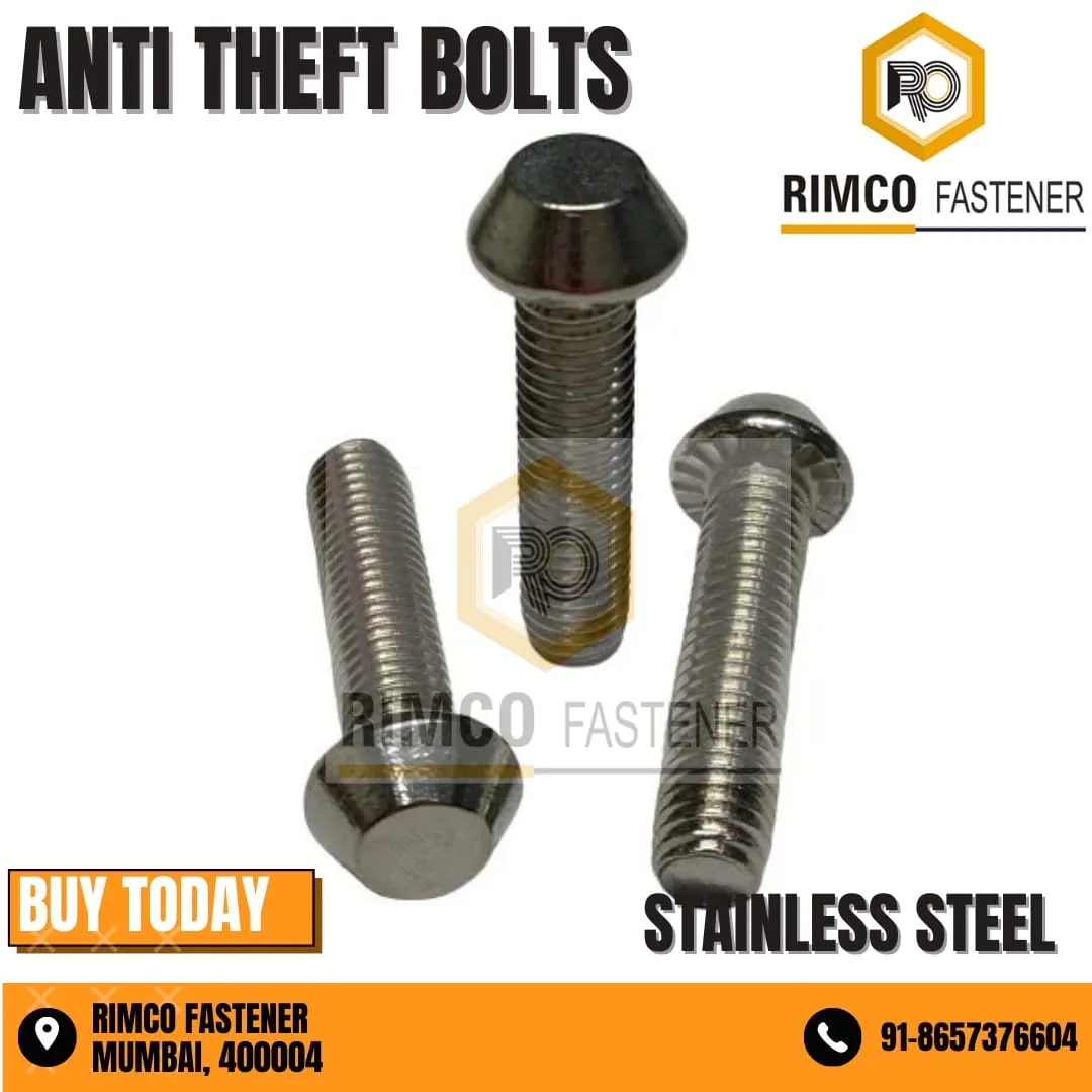 Stainless Steel 304 Anti Theft Bolts image 1