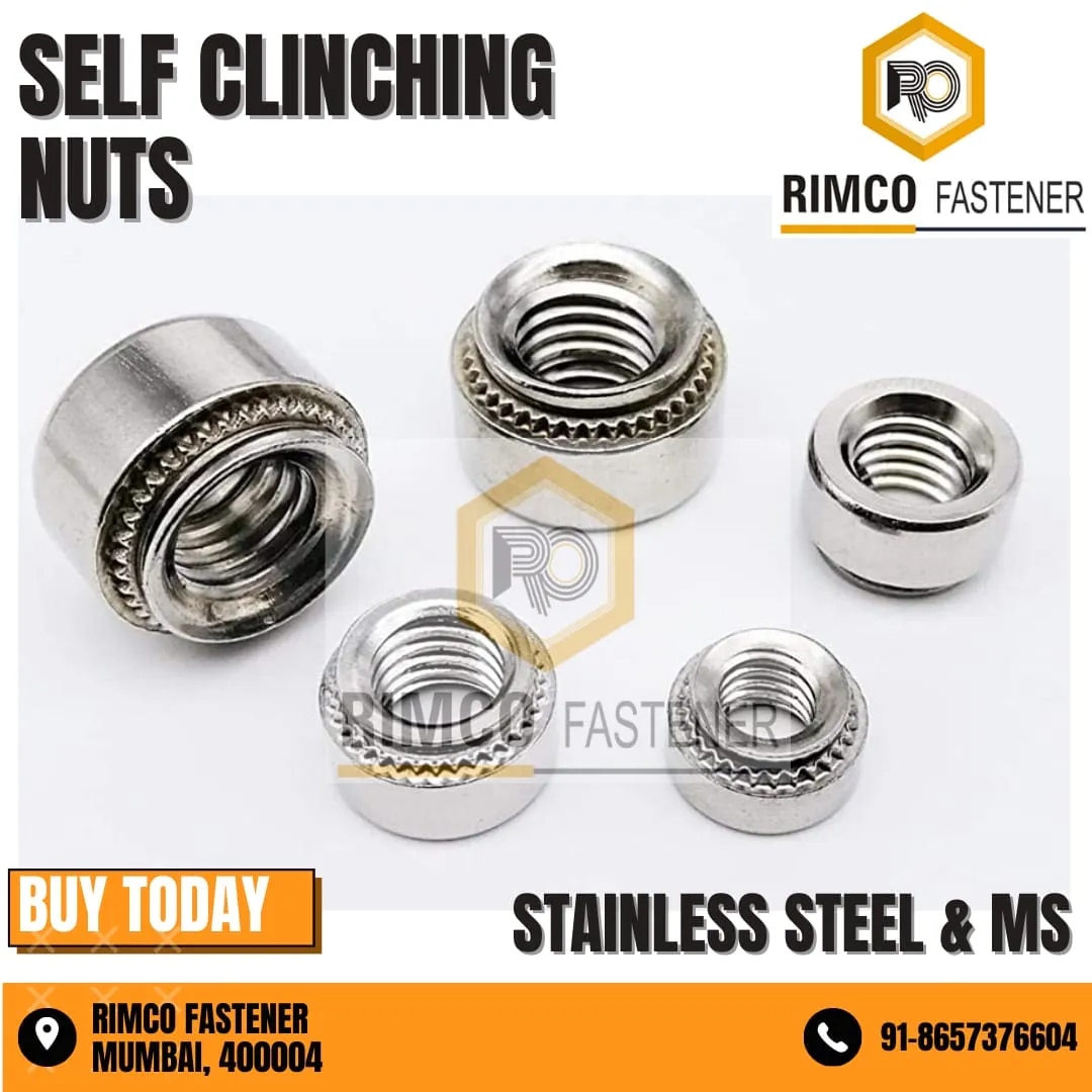 STAINLESS STEEL 304 CLINCHING NUTS image 1