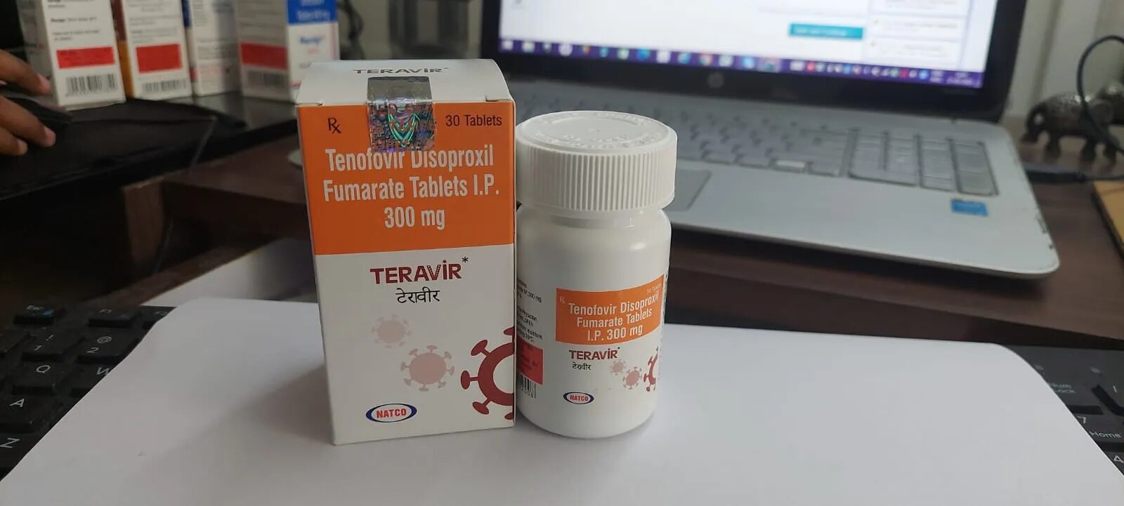Tenofovir disoproxil fumarate image 1