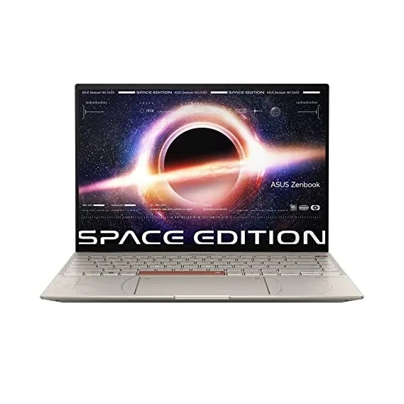 ASUS ZENBOOK 14X SPACE EDITION UX5401ZAS-KN521WS (INTEL CORE I5-12500H/16GB RAM/512GB SSD/14" 2.8K OLED/WINDOWS 11/MS OFFICE 2021/TITANIUM) image 1