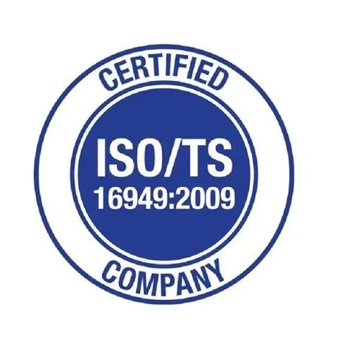 ISO/TS 16949:2009 Certification image 1