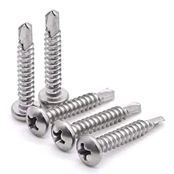 STAINLESS STEEL PAN PHILLIPS HEAD SELF DRILLING SCREWS image 1