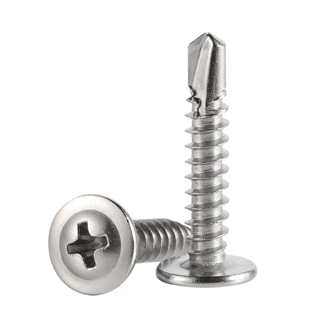 STAINLESS STEEL TRUSS PHILLIPS HEAD SELF DRILLING SCREWS image 1