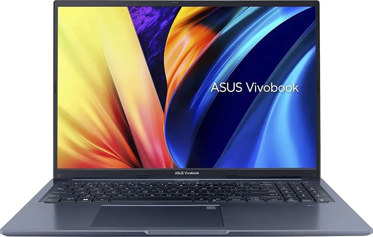 ASUS VIVOBOOK16X M1603QA-MB511WS (RYZEN 5-5600H/16GB RAM/512GB SSD/BACKLIT KEYBOARD/FINGER PRINT READER/WINDOWS 11/MS OFFICE 2021/QUIET BLUE) image 1