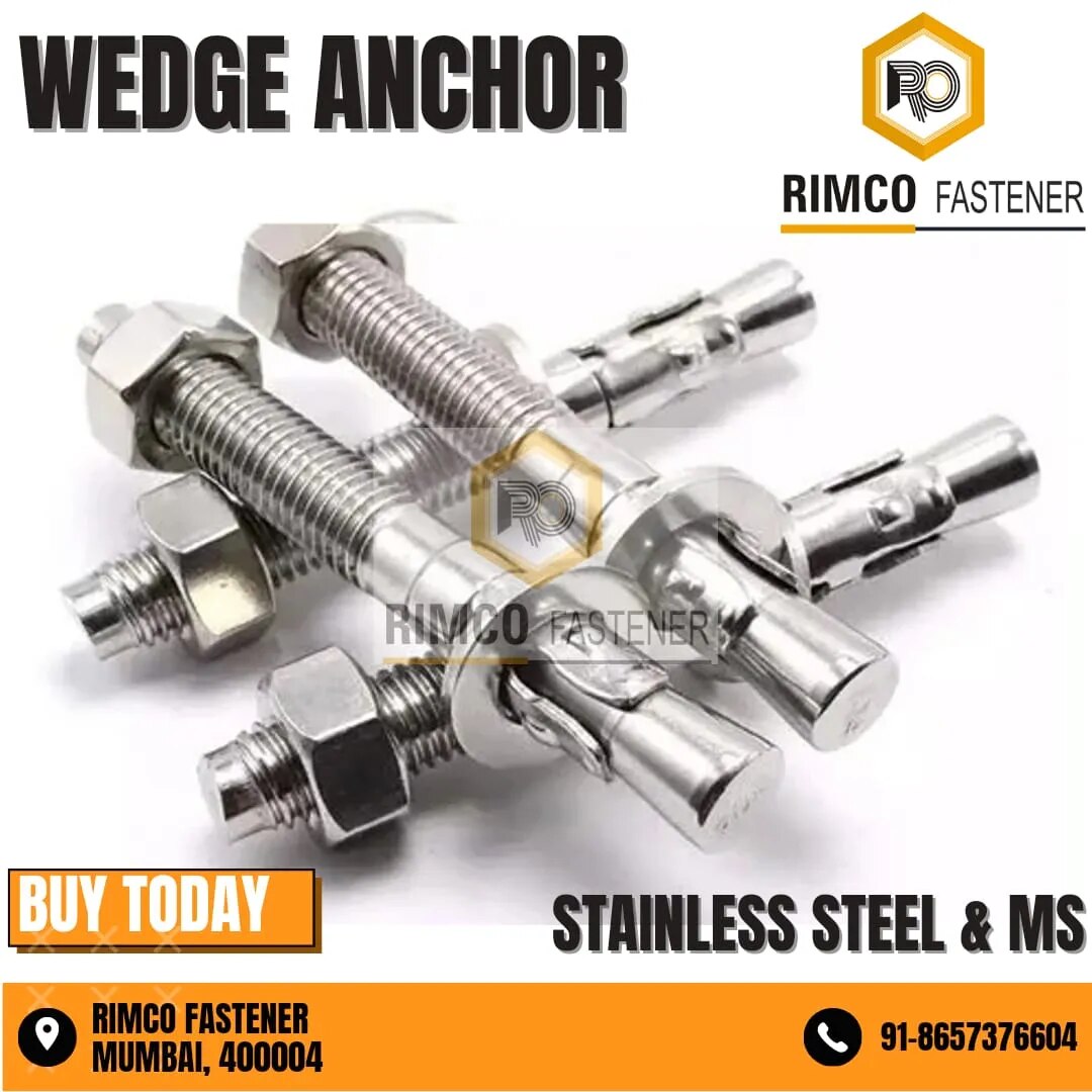STAINLESS STEEL THRU BOLTS WITH NUT AND WASHER image 1