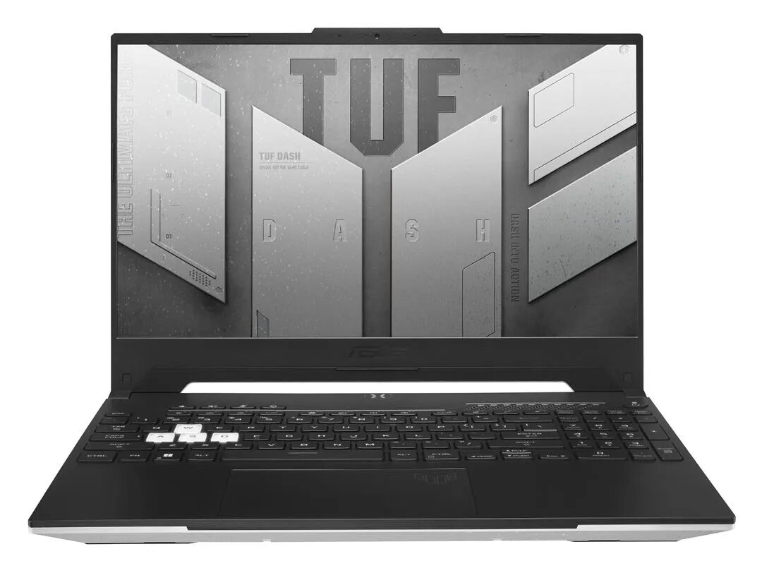 ASUS TUF DASH F15 FX517ZC-HN083WS (INTEL CORE I5-12450H/16GB RAM/512GB SSD/4GB NVIDIA RTX 3050/15.6" FHD/144HZ/BACKLIT KEYBOARD/WIFI-6/WINDOWS 11/MS OFFICE 2019/POLAR WHITE) image 1