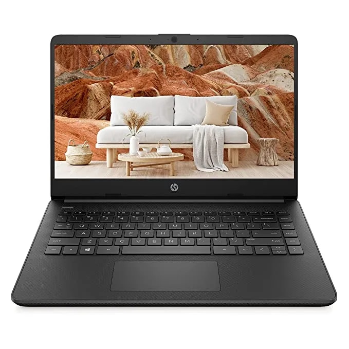HP 14S-FQ0568AU (AMD ATHLON 3050U/8GB RAM/256GB SSD/INTEGRATED GRAPHICS.14" FHD/WINDOWS 11/MS OFFICE 2021/JET BLACK) image 1