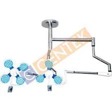 LED OT Light Ceiling double dome 4+3 Reflector GM 7079 image 1