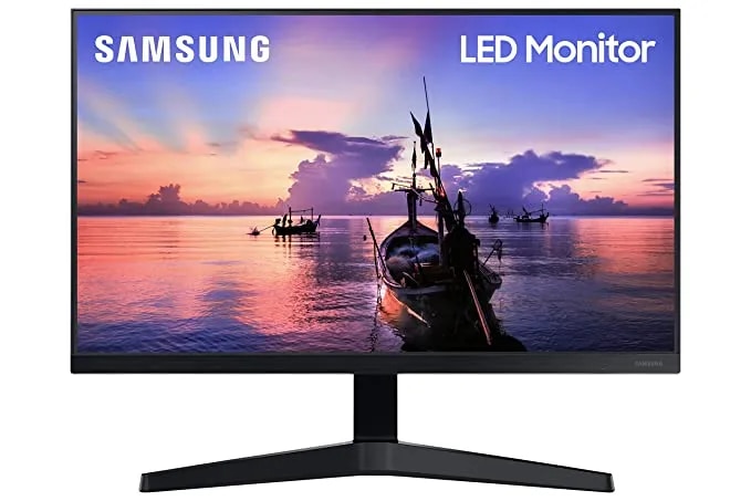 SAMSUNG 24"LED FLAT MONITOR (LF24T352FHWXXL/DARK BLUE,GREY) image 1