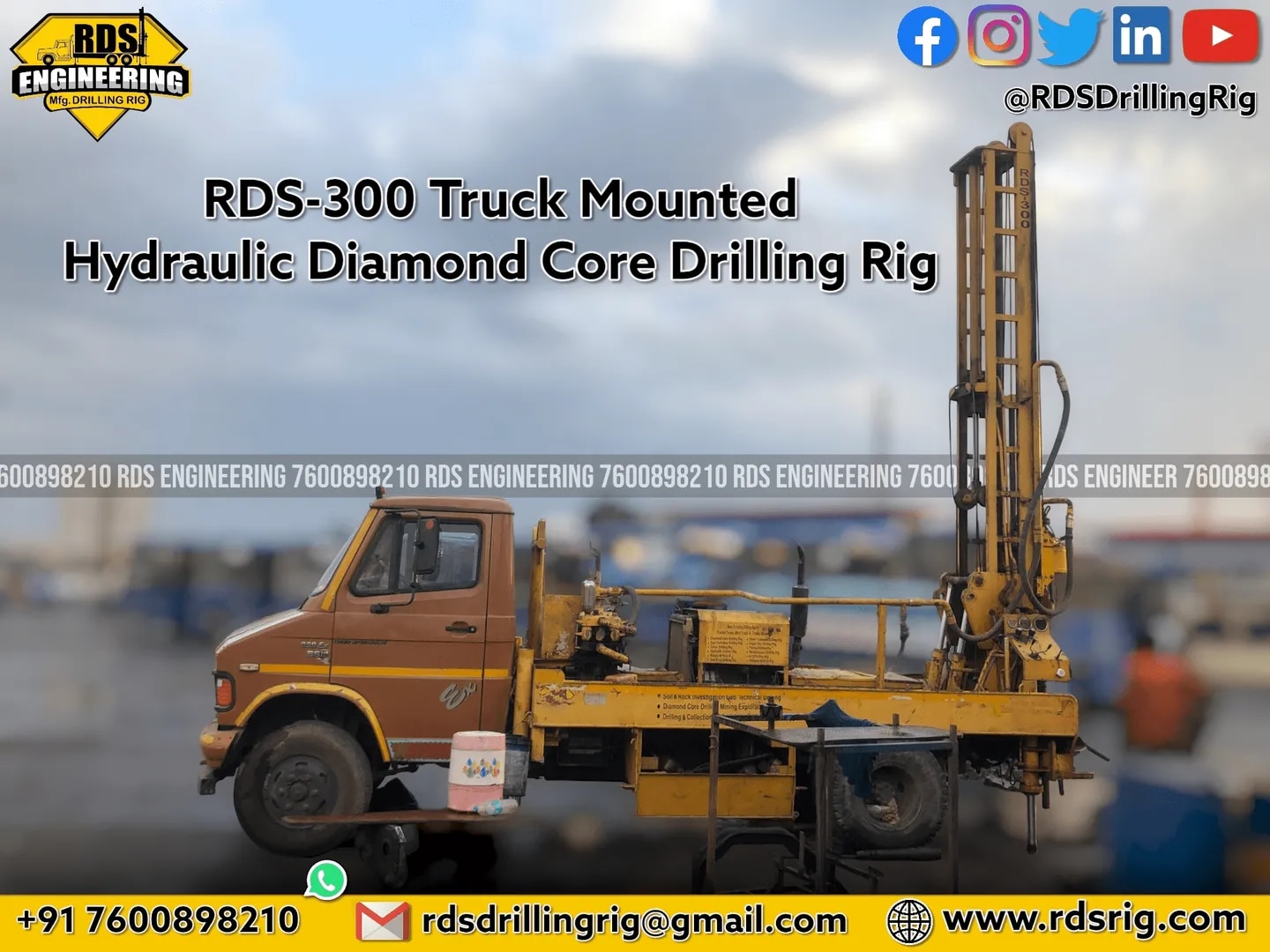 RDS-300 Truck Mounted Rig image 1