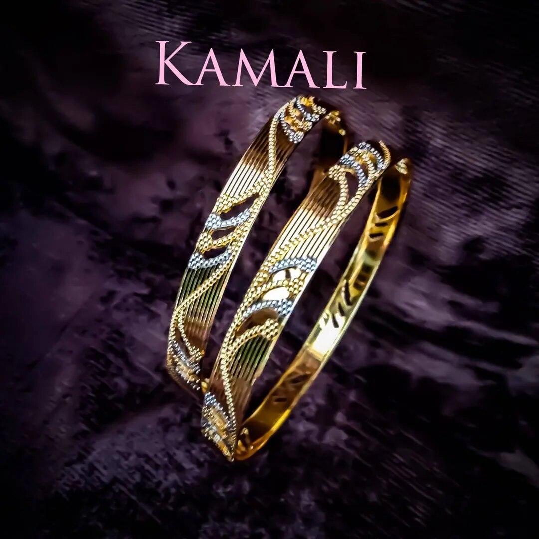 Gold Mix Bangles image 1
