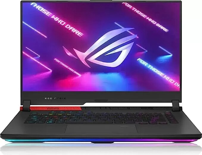 ASUS ROG STRIX G15 G513IC-HN023WS(RYZEN 7-4800H/16GB RAM/512GB SSD/4GB RTX 3050/4 ZONE RGB BACKLIT KB/15.6 FHD/144HZ/WINDOWS 11/MS OFFICE 2019/GREY) image 1