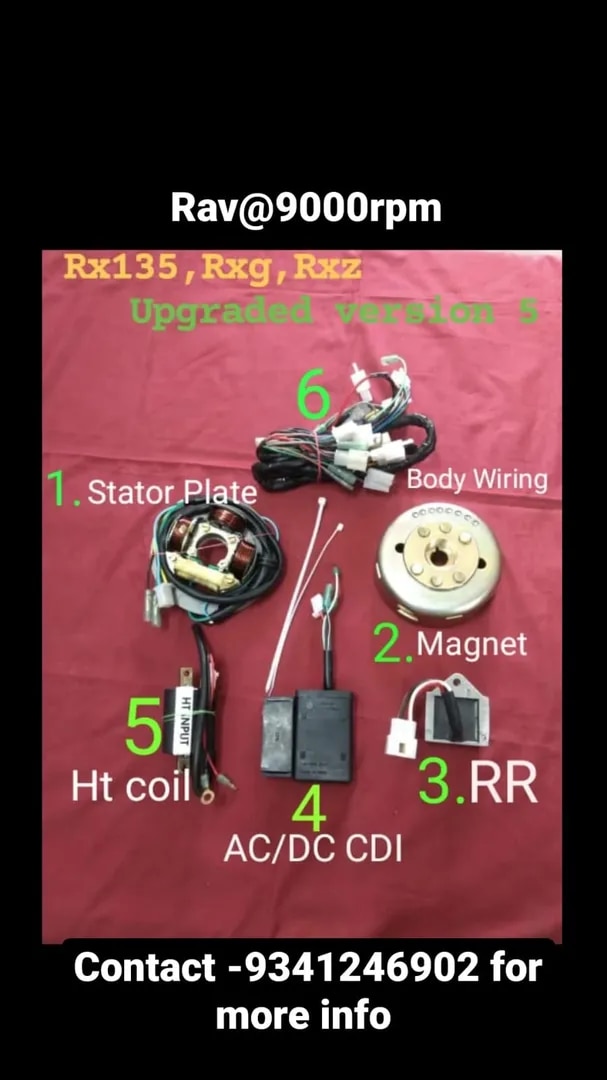 Rx135 Cdi Ignition kit image 1