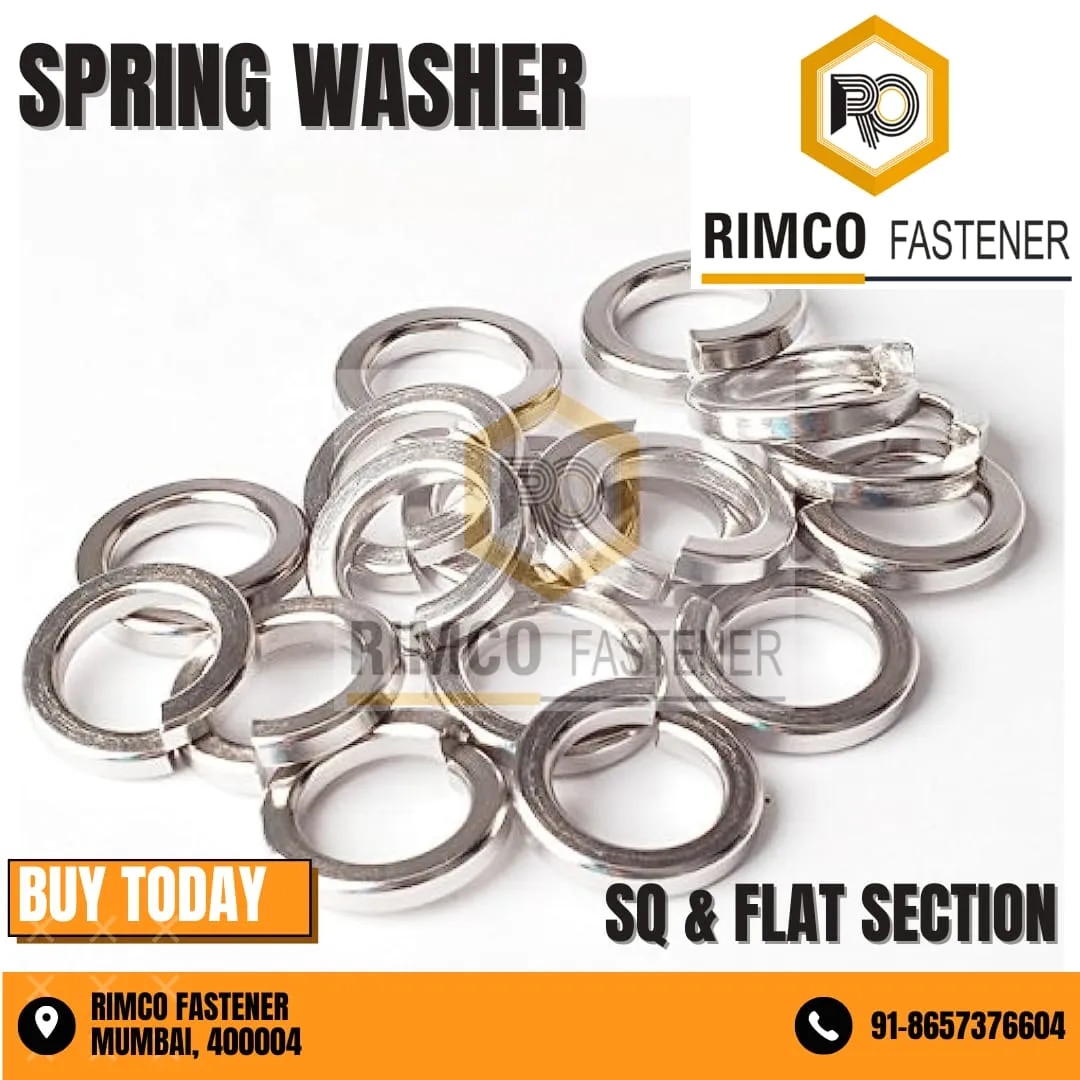 SS 304 SPRING WASHER image 1