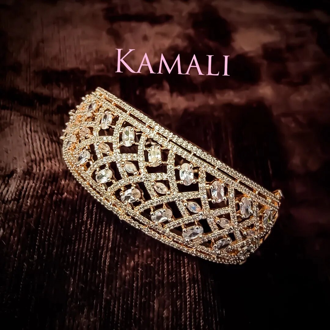 Rose Gold Kada Bracelet image 1