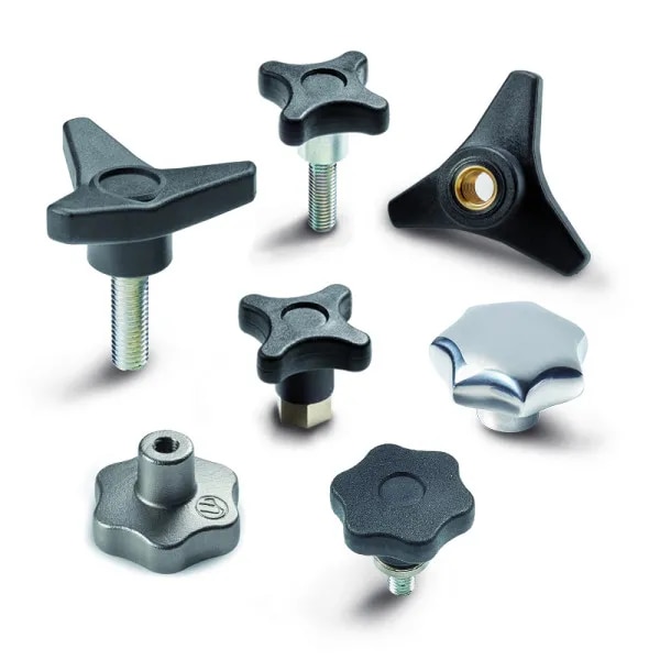 Plastic and Metal Solid Locking Handwheels image 1
