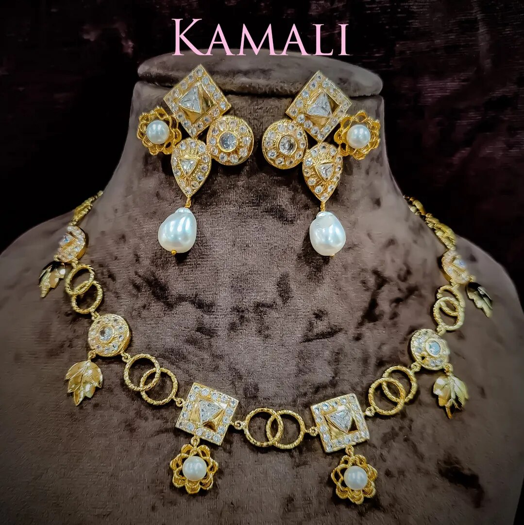 Cz Stone Necklace Set image 1