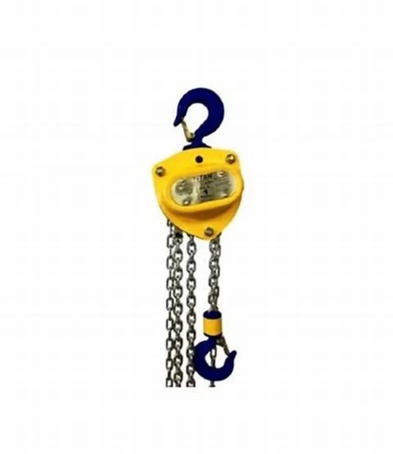Mild Steel Chain Pulley Blocks, For Industrial, Capacity: Upto 20 Tonn image 1