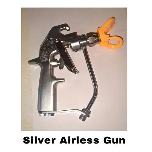 Silver Airless Gun image 1