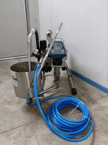 Epoxy Pu Injection Grouting Pump Ultrabest Aadhar with Hopper image 1