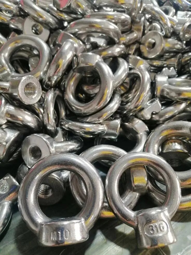 Stainless steel Eye Nut Ring Nut 304 316 image 1