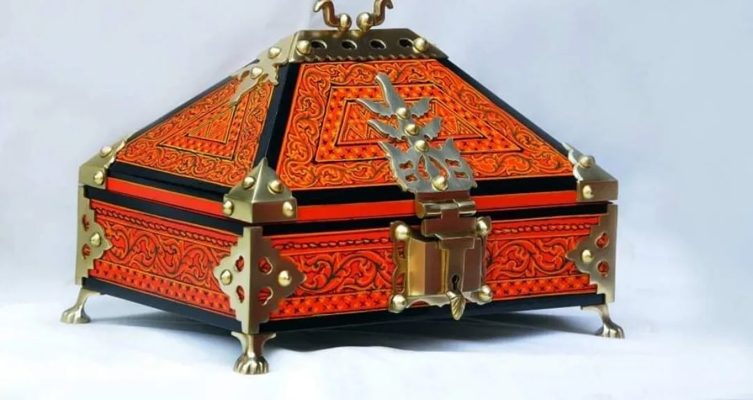Wooden Jewellery Box |Amadapetti |Nattur petti Online image 1