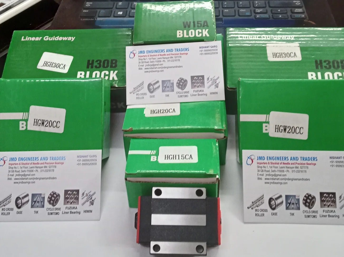 LINEAR GUIDEWAY BEARING HGH20CA / HGW20CC
HGW30CC / HGH30CA
HGH40CA / HGW40CC
HGH15CA / HGW15CC FUZUKA TAIWAN LINEAR BLOCK image 1