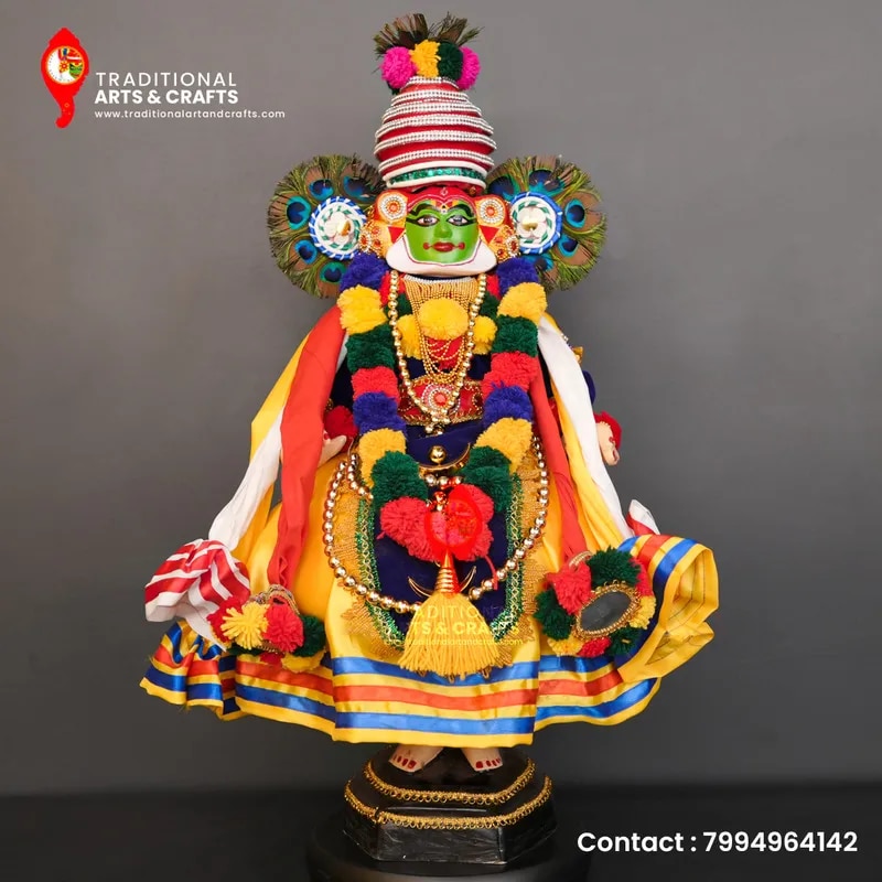 Krishnanattam Dolls 30 Inch image 1
