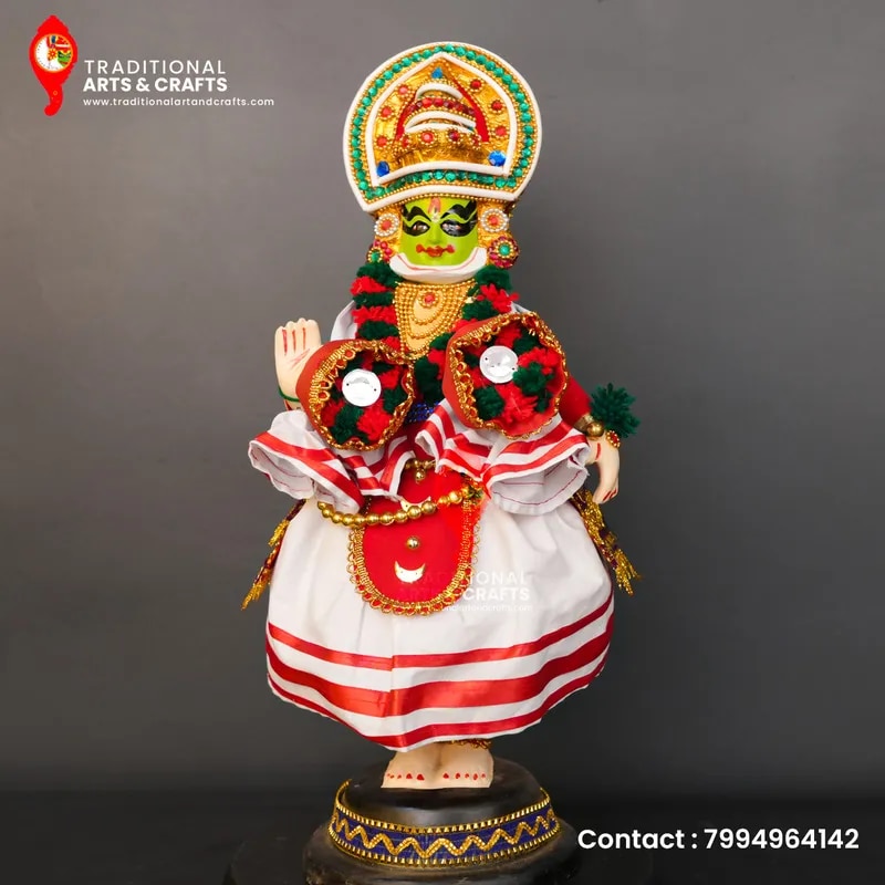 Kadhakali Idols - 18 INCH image 1