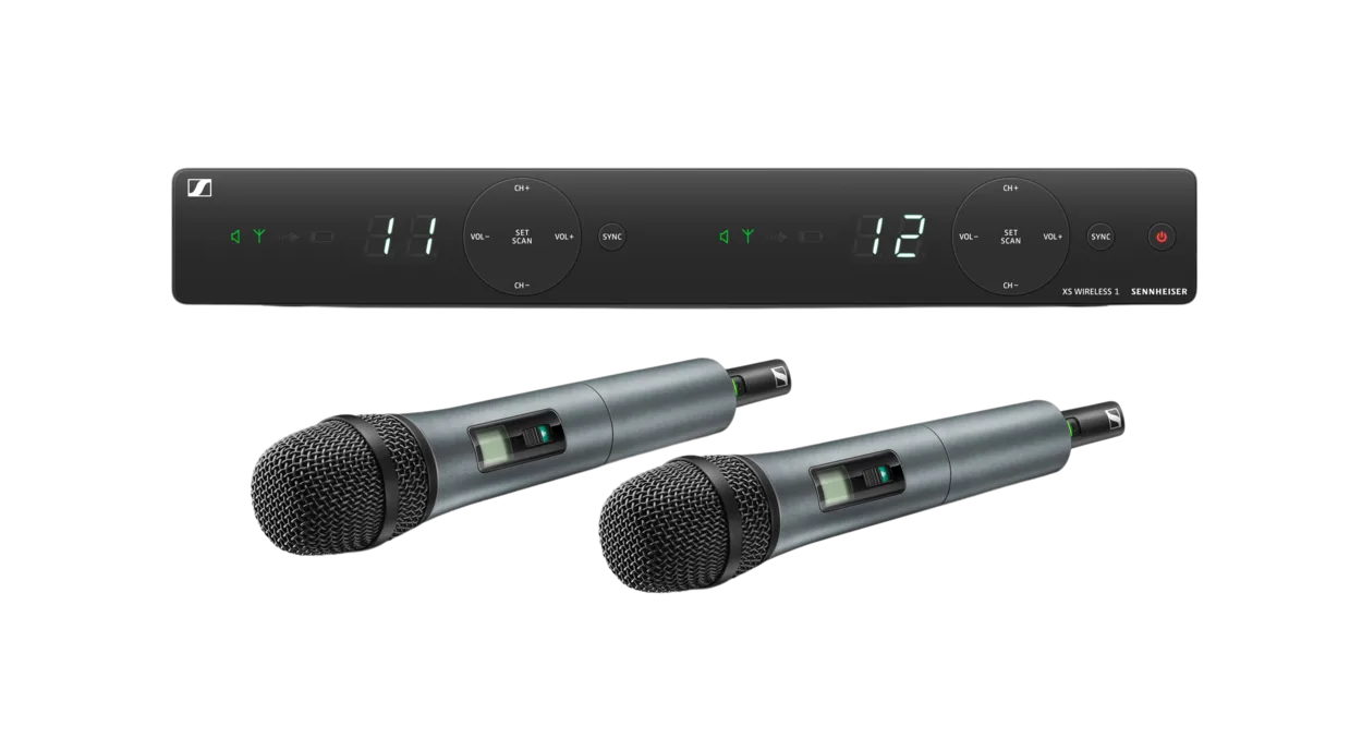 SENNHEISER XSW1-825 DUAL HANDHELD WIRELESS MIC image 1