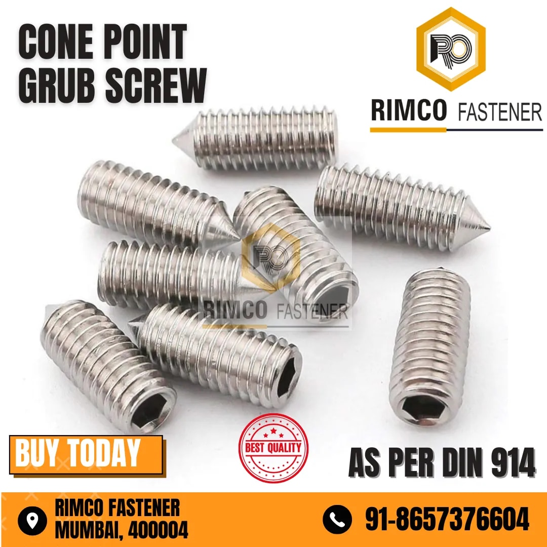 Cone Point Grub Screw Manufacturer image 1