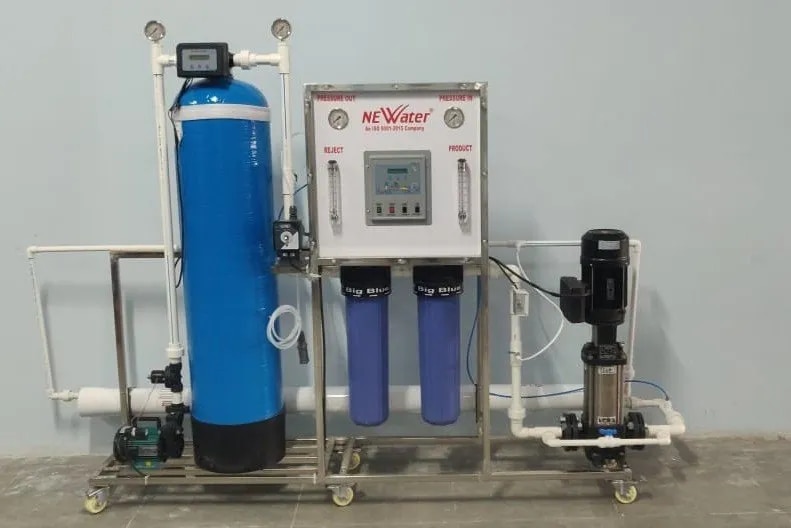 500 LPH Fully Automatic RO Plant image 1