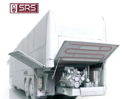VEHICLE ENGINE FIRE SUPPRESSION SYSTEM image 1