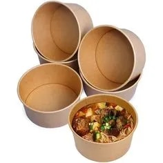 750ML PAPER SOUP BOWL image 1