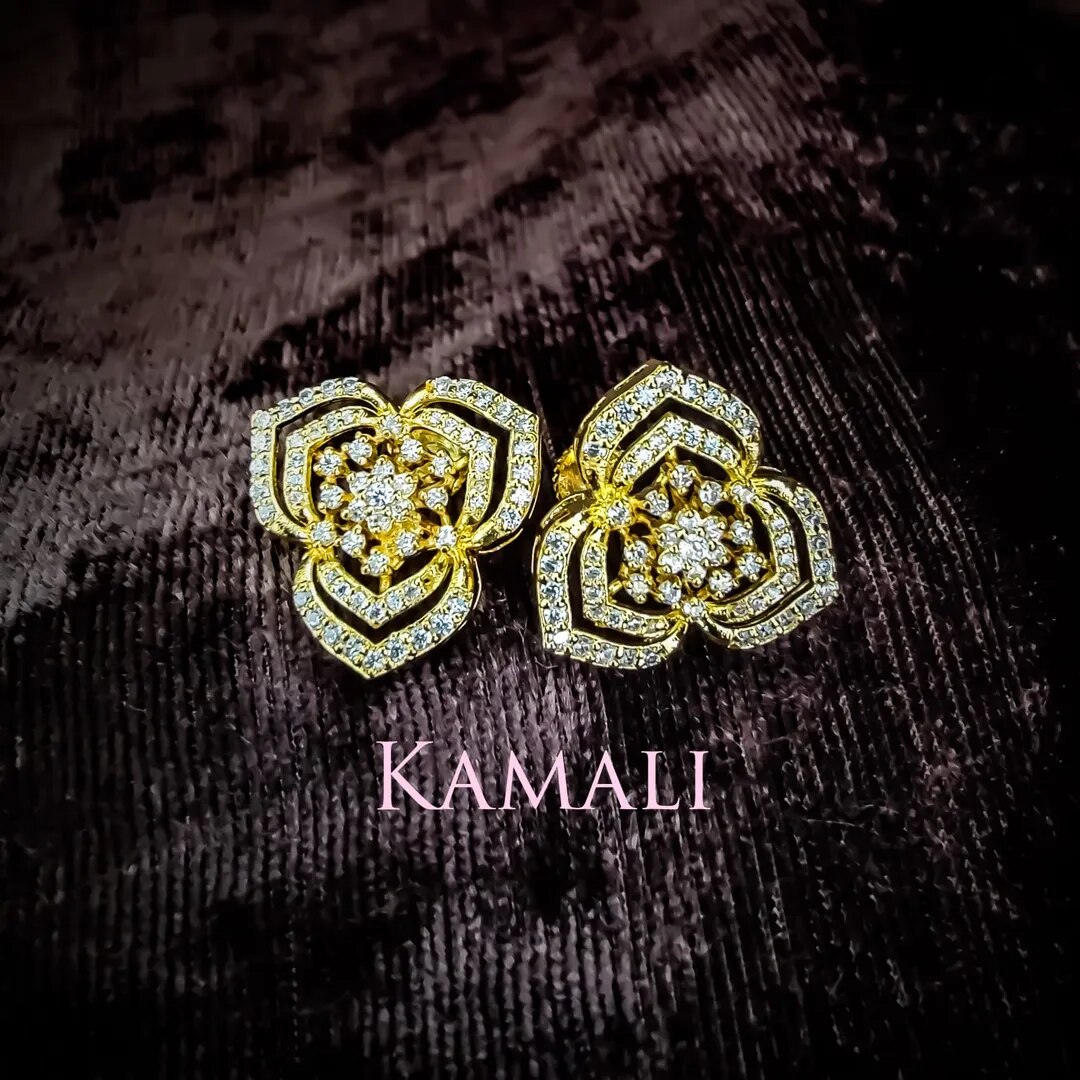Cz Stone Designer Stud image 1