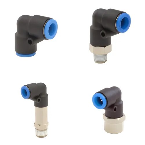 Janatics Elbow Fittings - M5, 1/8, 1/4, 3/8, 1/2, 3/4, 1” image 1