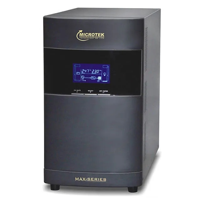 Microtek-Online UPS MAX-3KVA 72V Pure Sinewave Without in-Built Batteries image 1