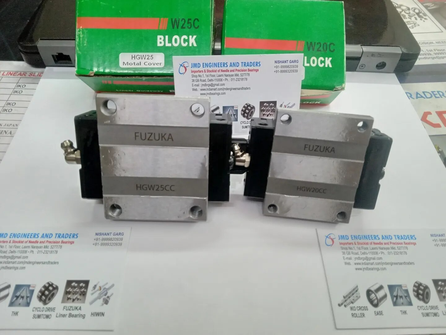 LINEAR GUIDEWAY BEARING WITH METAL COVER image 1