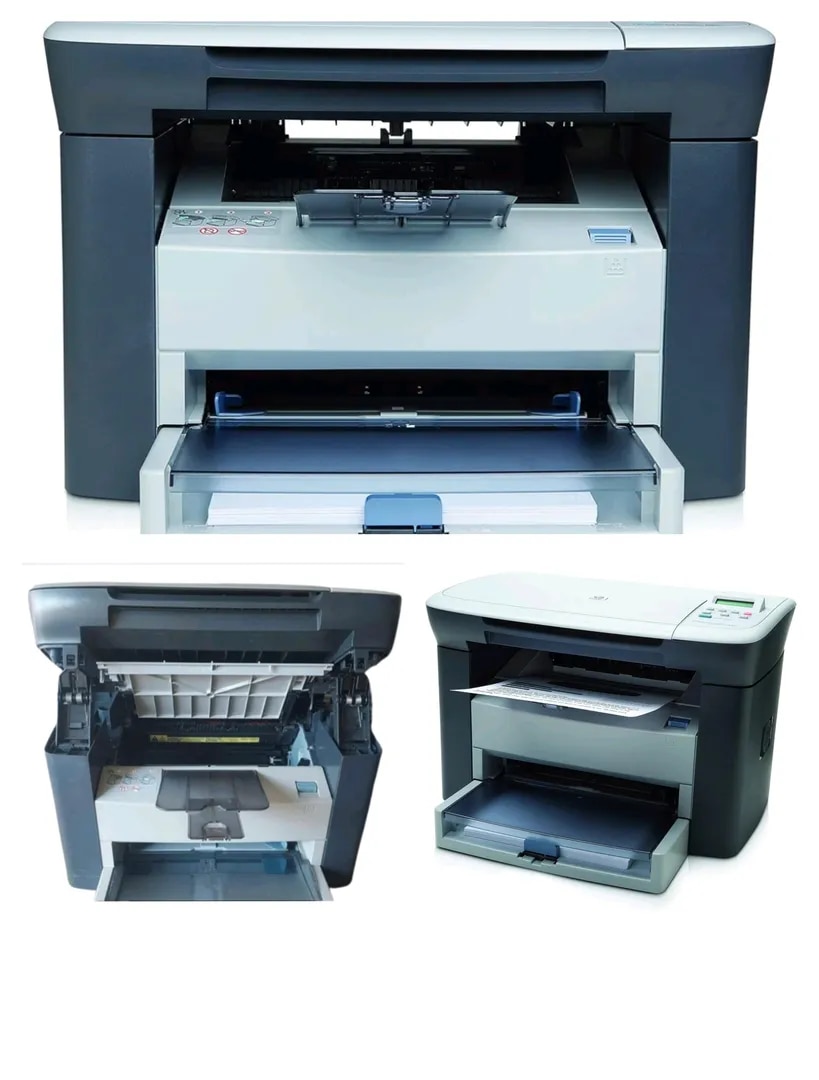 HP LaserJet M1005 Multifunction Printer (Refurbished) – Print, Scan & Copy | Low-Cost Toner | 6-Month Warranty image 1