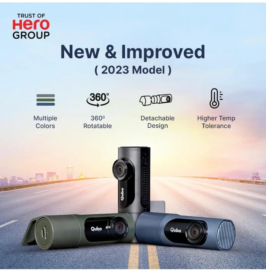 Qubo Dash Cam Pro X From Hero Group image 1