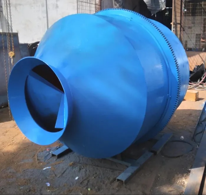 Concrete Batching Plant drum image 1