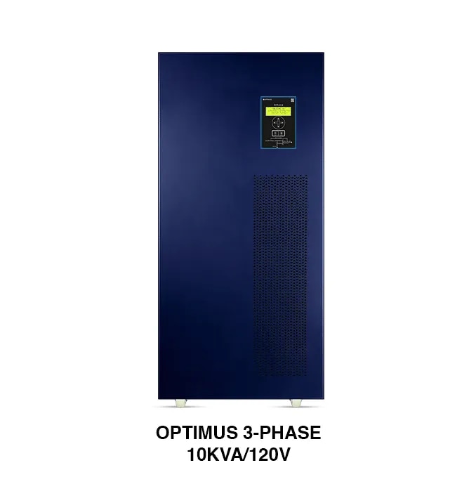 LUMINOUS UPS OPTIMUS 3-PHASE 10KVA/120V image 1