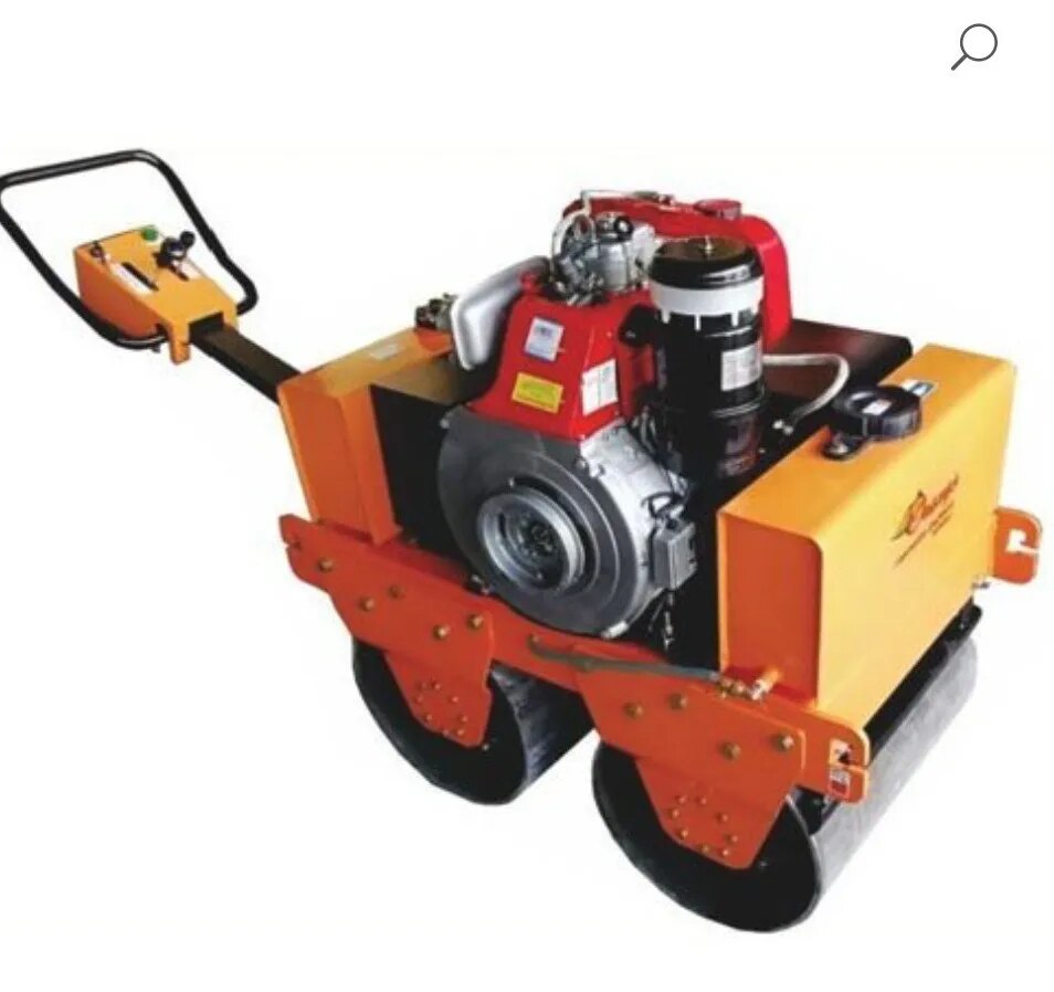 Walk Behind Double Drum Vibrator Roller image 1