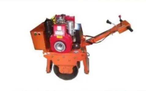 Walk Behind Single Drum Vibrator Roller image 1