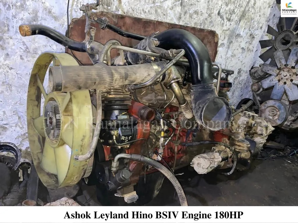 Hino Engine 180 hp - Ashok Leyland Hino Engine BSIV 180 hp image 1