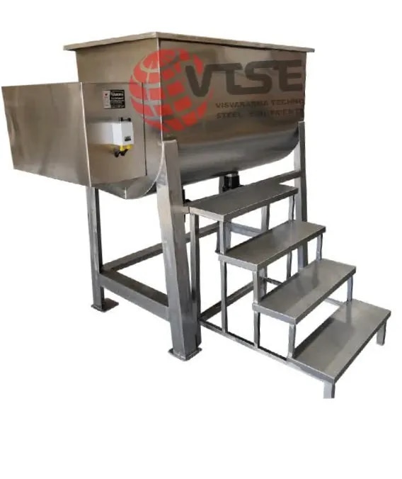Ribbon Blender Mixing Machine | Industrial Powder Mixing Machine | SS 304 | VTSE image 1
