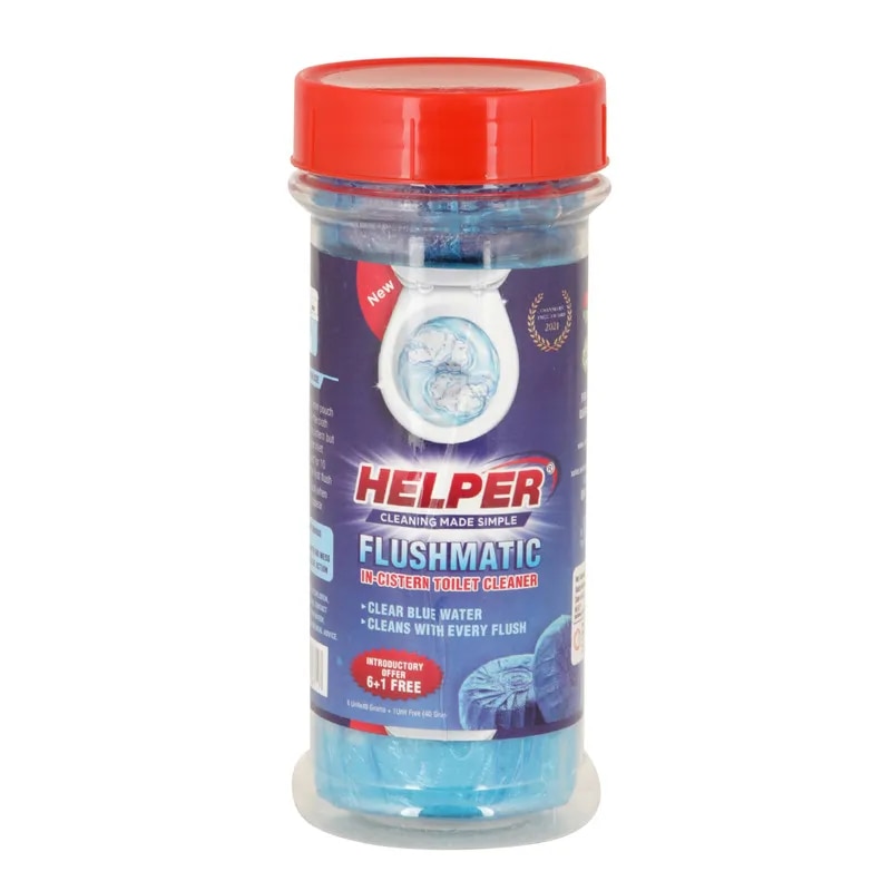 Flush Matic Cubes Blue 280gm jar pack (7pc*40gm) image 1