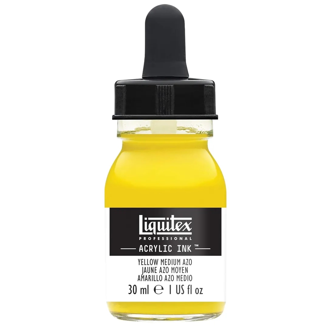 Liquitex Professional Acrylic Ink Cadmium Yellow Light Hue 30 ML image 1